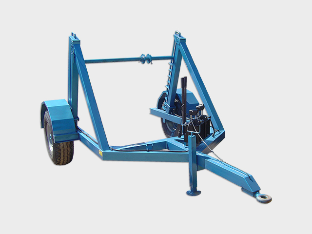 Reboque Porta-Bobinas Industrial Reboque porta-bobinas industrial fabricado por medida - Metalúrgica Vilas Boas
